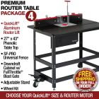 router table package #4 with quicklift
