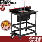 prp2 router table package with aluminum quick lift