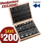 Fisch Black Shark Forstner Bits, 16-Piece Set