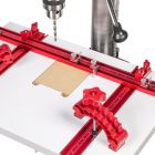 drill press fence hardware kit on table