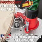 Elliptical pattern project resting against starting fulcrum point of Freehand Guard. 
