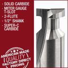 miter gauge t slot router bit