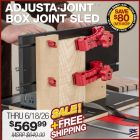 Adjusta-Joint Box Joint Sled