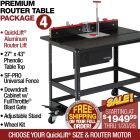 router table package #4 with quicklift