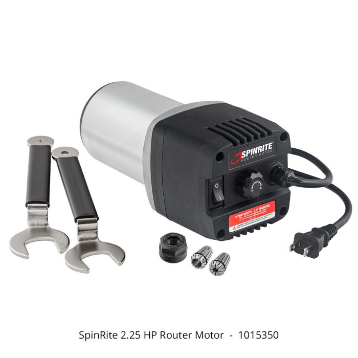 SpinRite Router Motor Open Box