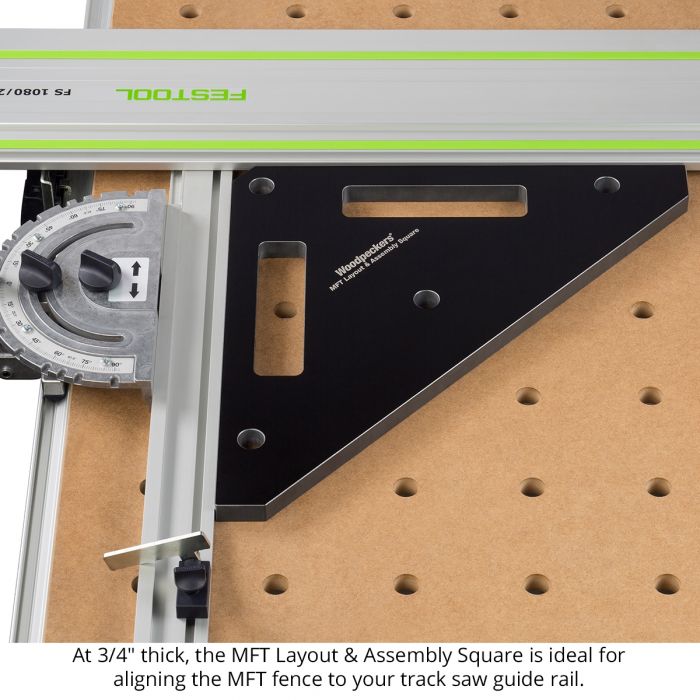 MFT Layout & Assembly Square | Fits Festool MFT Table Top