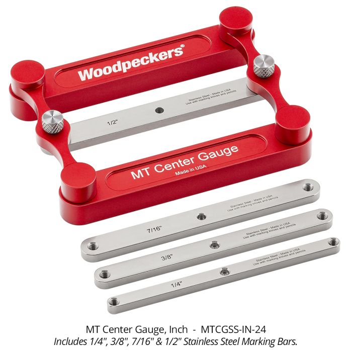 メンテナンス Woodpeckers MT Center Gauge Center Finder Tool | Woodworking Center Gauge | Woodpeckers