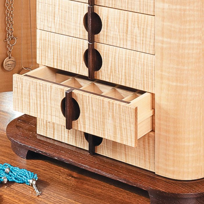 jewelry dresser Men's Luxury Jewelry Accessories Box & Dresser Organizer main image 1