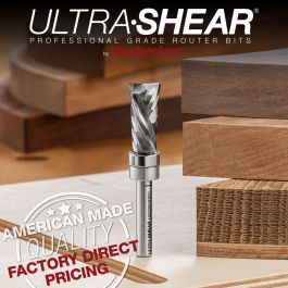 Ultra-Shear Compact Compression Pattern and Mortising Bit