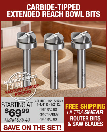 ultra shear router bits - top 3