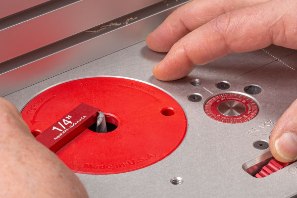 Thumbwheel micro-adjust 