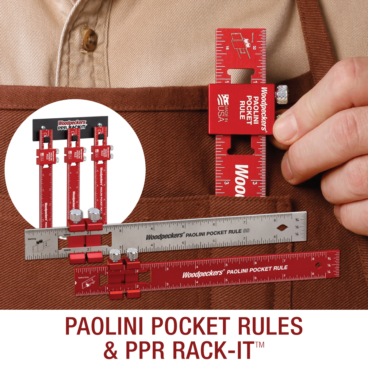 paolini pocket measuring ruler
