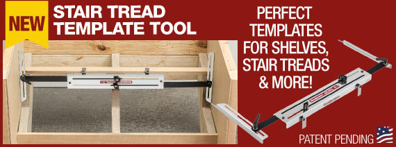 stair tread template tool