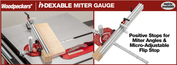 in-dexable miter gauge