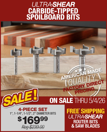 spoilboard router bits