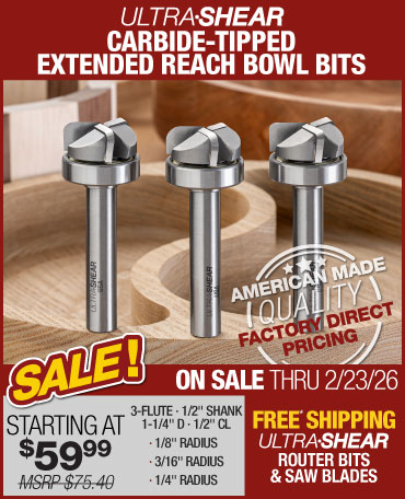 extended bowl router bits