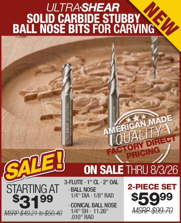 stubby ball nose bits