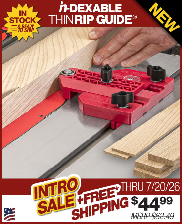 indexable thinrip guide