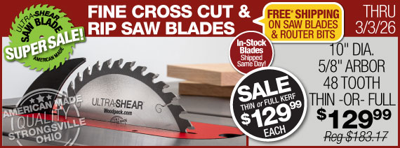 fine cross cut rip blade