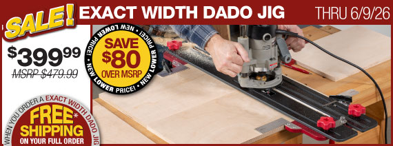 exact width dado jig