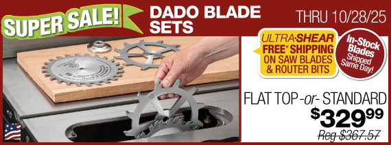stacked dado saw blade