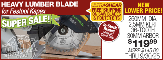 heavy lumber miter saw blade