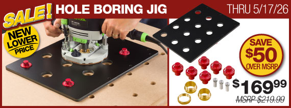 hole boring jig