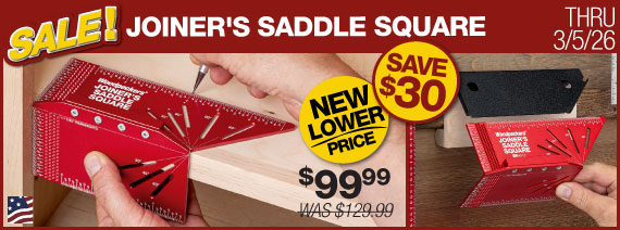 joiners saddle square