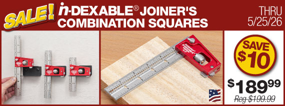 indexable joiners combo square