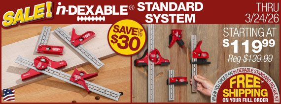 indexable squares system