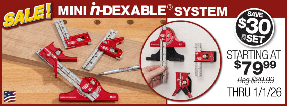 mini indexable square