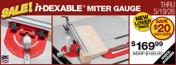 i ndexable miter gauge